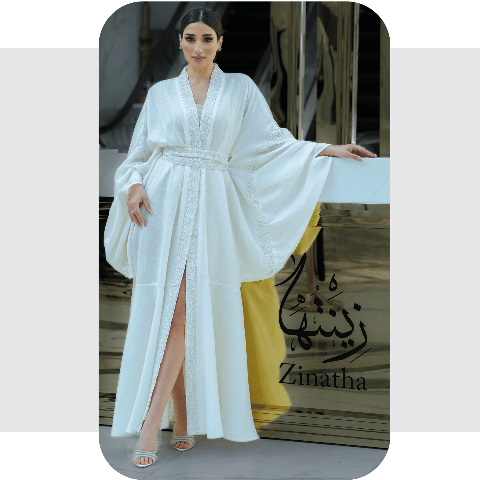 Pearl Crystal Kaftan