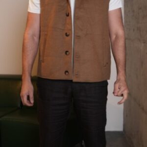Soleil Cashmere Hooded Vest